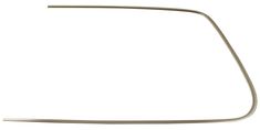 Prydnadslist baklucka 245 86-90 blank Hö