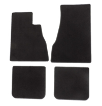Mattsats Tillbehör 140 1972 svart textil